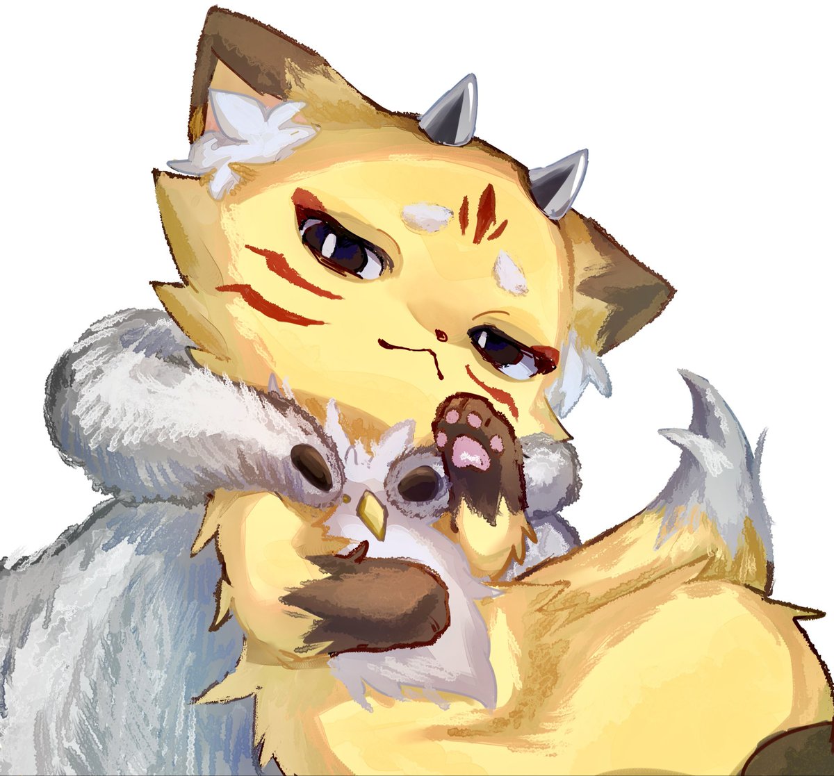 #センラの絵ぇやん 

まゆげ！！つの！！かわいい！