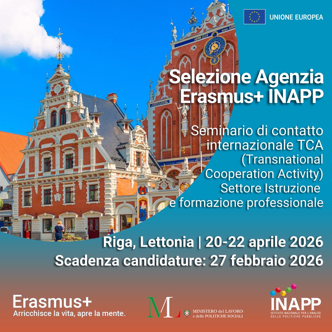 AgenziaErasmus+INAPP tweet media