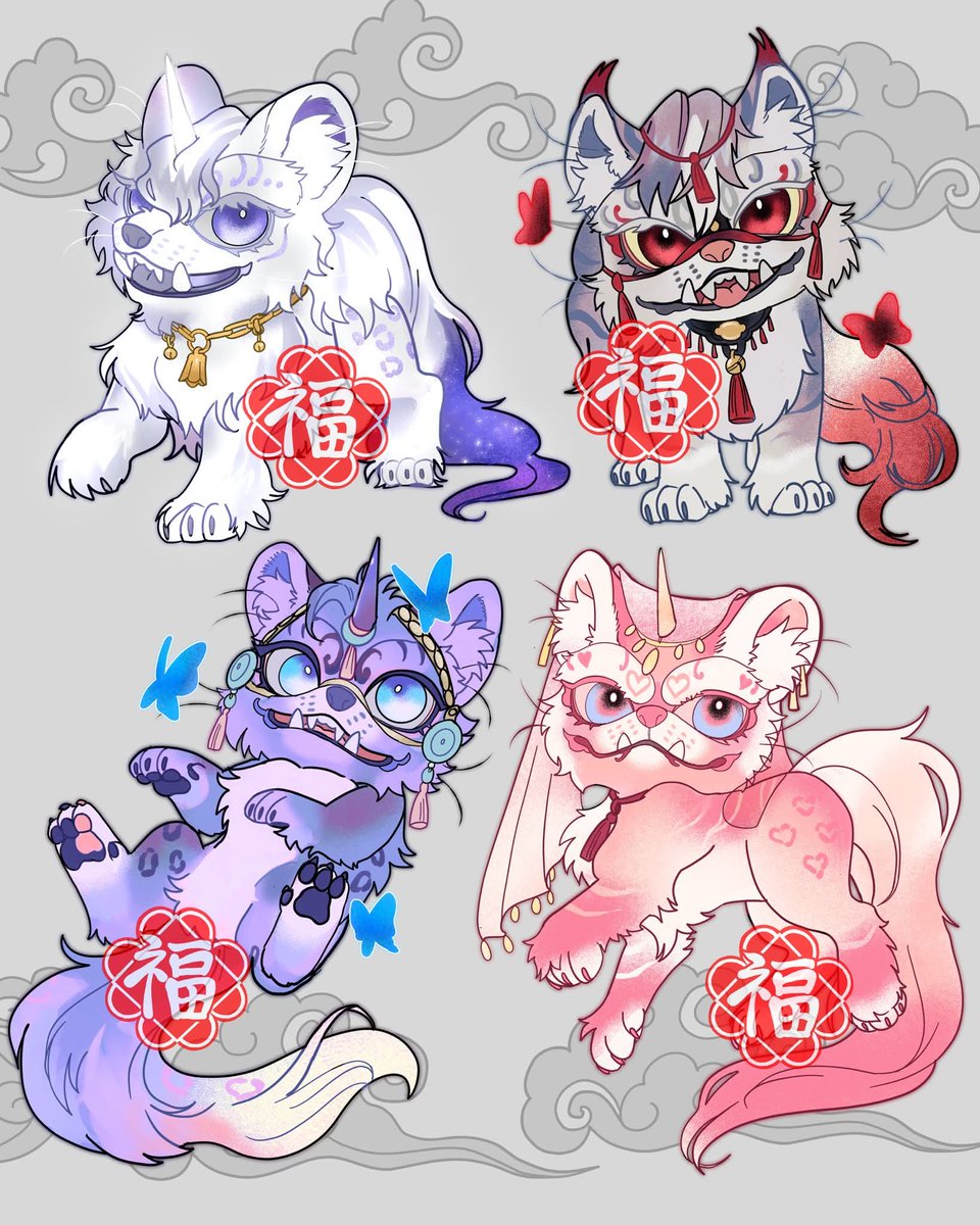 Kivkao's tweet photo. Nyan Adoptables 2026 Celebrating the Year of the Horse 🐴 https://t.co/x6twyZo9qV