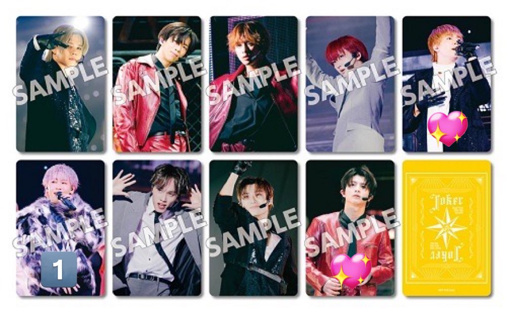 超特急 BULLET TRAIN ARENA TOUR Joker 特典 トレカ 交換 求:ハル