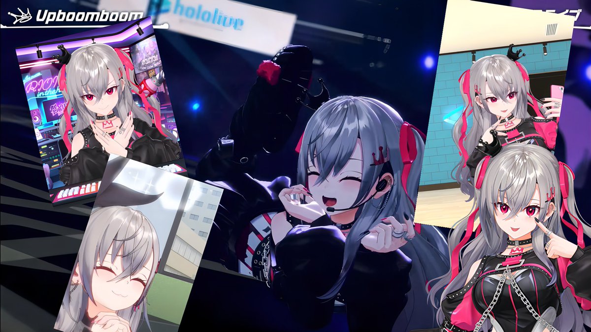 響咲リオナの壁紙PC版作ってみました！ もし好評ならPC版も作ろうと