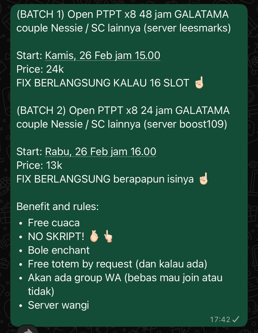 Che FH GIG r | WA FASTRESP | MT after dm tweet media