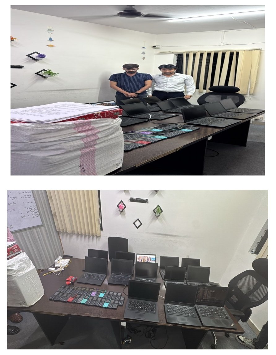 path2shah's tweet photo. Bengaluru Cyber Command Busts Fake Call Center; Two Arrested in Stock Market Investment Scam

​Bengaluru

The Karnataka State #CyberCommand has dismantled a sophisticated fake call center operation in #Bengaluru that was defrauding the public under the guise of stock market investments.

 Acting on a complaint, police raided M/s Multiwave Business Solutions Private Limited, located on the third floor of Anjanadri Avenue in Jayanagar’s 9th Block. The firm allegedly functioned as a front for a fraudulent call center employing 15 executives from other states, who were tasked with calling unsuspecting individuals and promising high returns on stock market investments. Once victims transferred funds into designated accounts, the accused would switch off their phones and vanish.

Two suspects were arrested in connection with the scam. Kumawat Yogesh Amararam, originally from Surat, #Gujarat, and residing in Jayanagar, was identified as the prime accused. The second suspect, Imran, a resident of BTM 2nd Stage and originally from Hazrat Nizamuddin, #Delhi, was also apprehended. Investigators traced the fraudulent calls to BTM Layout through digital forensics, linking the IMEI numbers of mobile devices and associated Google email IDs directly to Amararam.

During the raid, authorities seized 31 mobile phones, 13 laptops, 16 SIM cards, company letterheads, and sheets containing victim details. Interrogations revealed that the gang sourced potential client data via #Google, used SIM cards registered in the names of slum residents and procured bank accounts from other states to facilitate the fraud. The stolen money was funneled through multiple “#mule” accounts before being withdrawn via ATMs and distributed among associates.  

@DgpKarnataka
@KarnatakaCops
@siddaramaiah