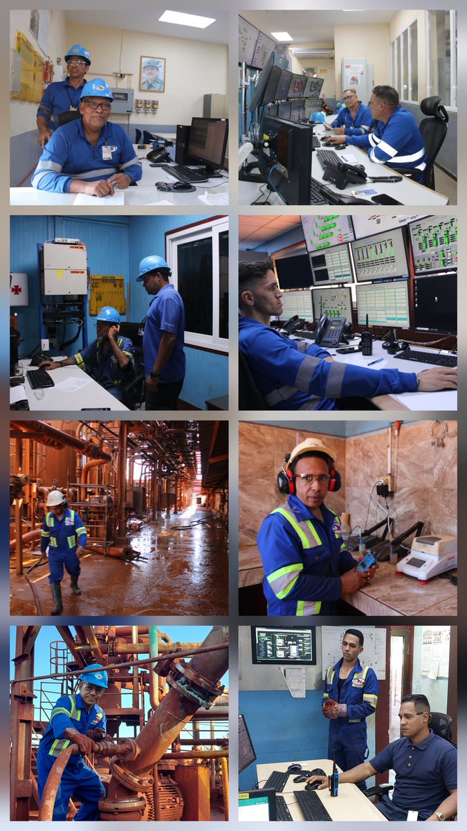 📌Preservamos controles y operaciones del proceso hasta recuperar el ritmo productivo.

SOMOS #PSAFabricaResponsable #PSAFabricaSegura🧡 #PSAFabricaComprometida❤️🇨🇺