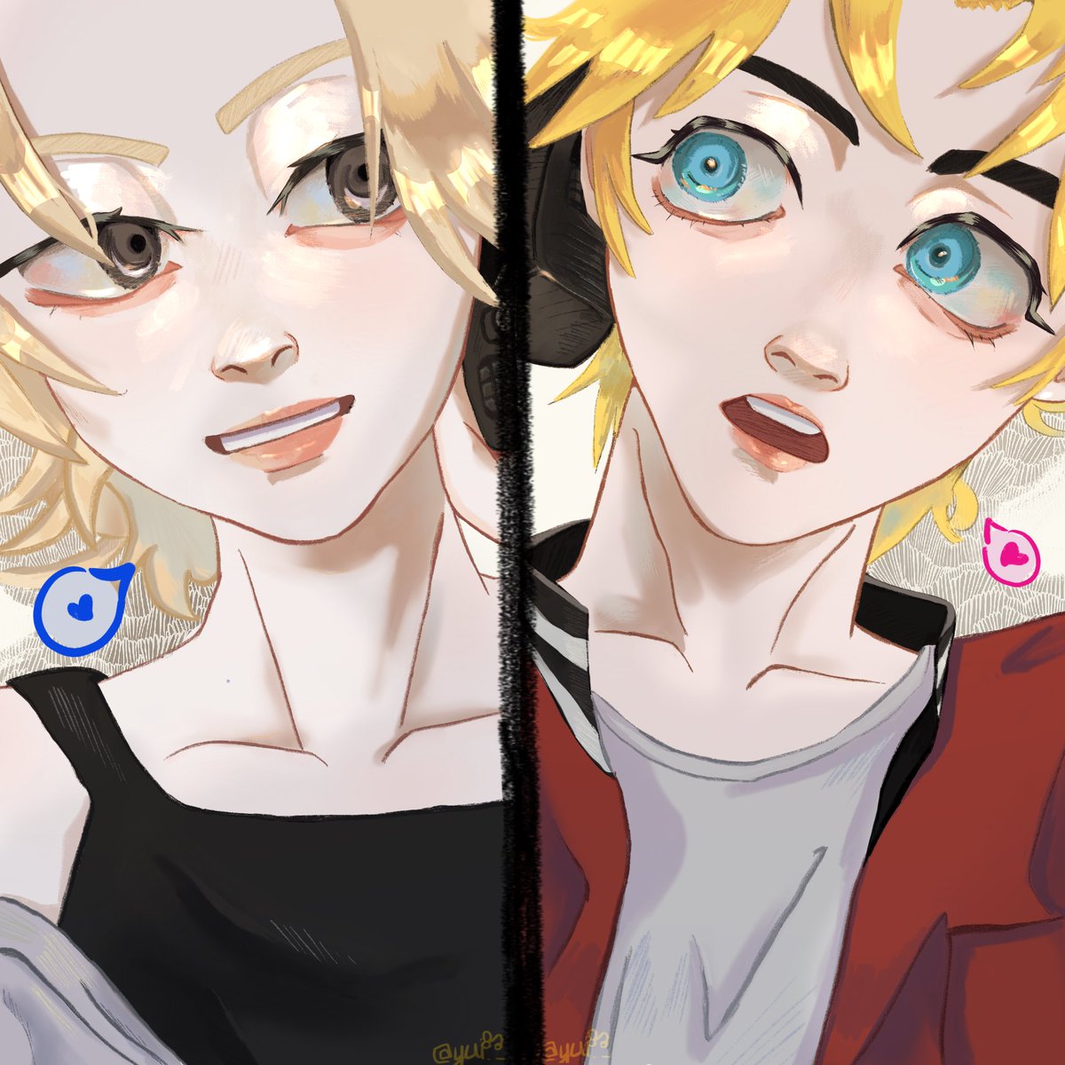 hlgzzMoonW's tweet image. #マイ武 “wanna hang out?”

Holy😛
#maitake #mitake #Procreate