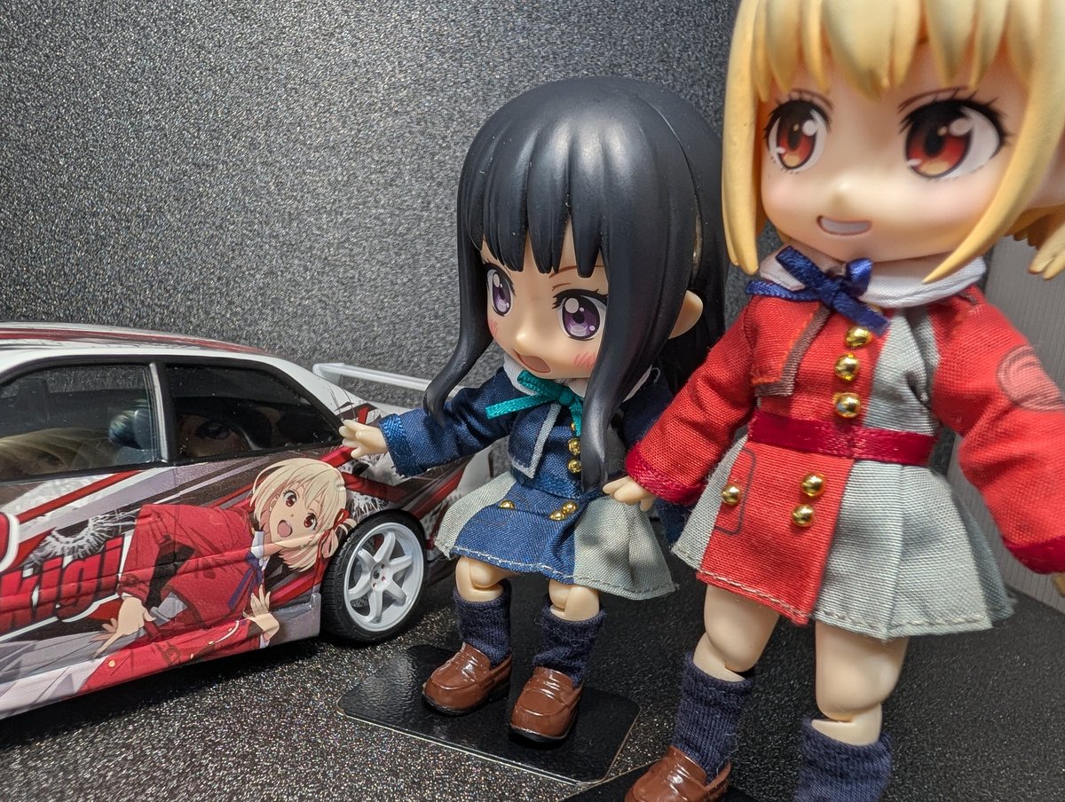 リコリコチェイサー完成✨ デカールが手強かったり自分の好みでキット