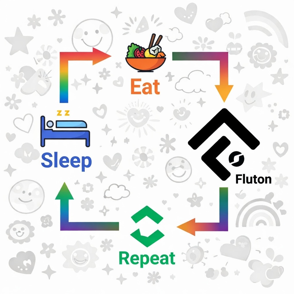 bishabasnfx's tweet image. My daily routine this month be like 
😴Sleep  → 🥘Eat  → Fluton  → 🔁Repeat   

When your life is just privacy maxxing in DeFi while the cycle keeps spinning 
Join with me 
discord.gg/fluton

@FlutonIO 
@cryptoperseus_ 

#PrivacyFirst #DeFiLife