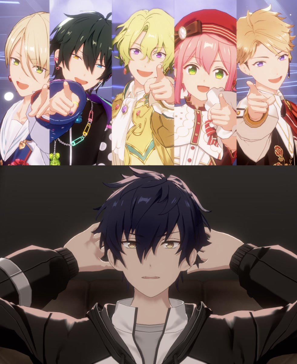 xxmiy8xx's tweet photo. えっ、オレがES!プリティア5幻の6人目に……？ https://t.co/nnPAtd18Lk
