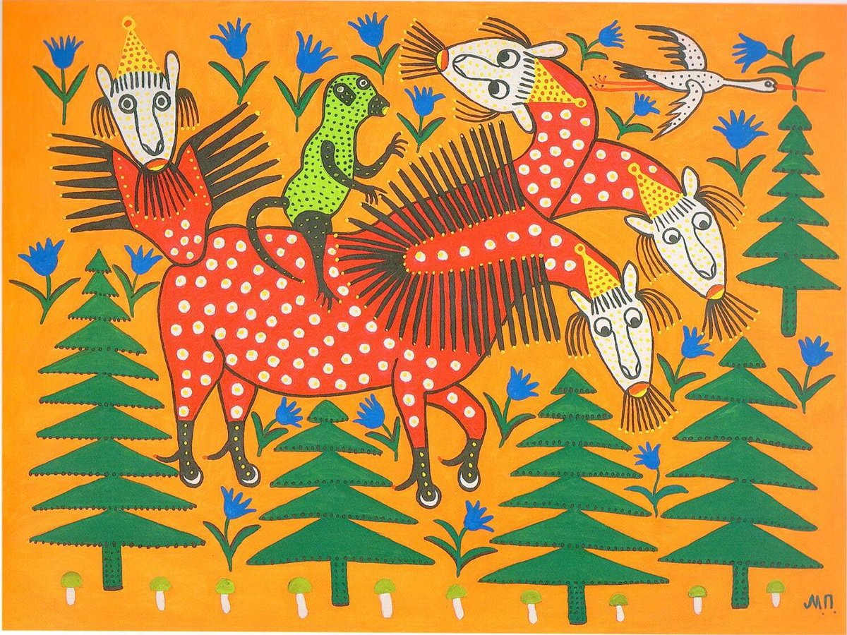 Maria Prymachenko tweet media