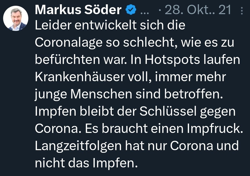 Sonja_Pink's tweet photo. @Markus_Soeder Wir haben nicht vergessen....💙 https://t.co/Jqmgy5cREX