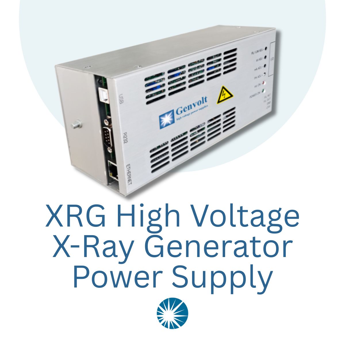 Genvolt's tweet photo. When consistency, stability and integration flexibility matter, the XRG delivers.

The XRG High Voltage X-Ray Generator from Genvolt is a high-frequency, portable HV module designed to provide a dependable source for tomography and advanced X-ray systems. https://t.co/JSeWm3x2hh