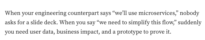 Brilliant post about what is the real job of a design lead and how to improve it with AI.

uxdesign.cc/the-80-job-how…