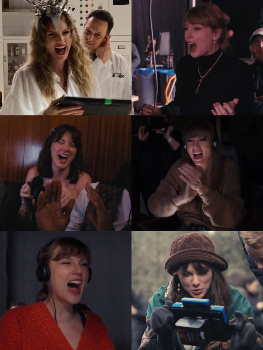 i love how much she loves directing