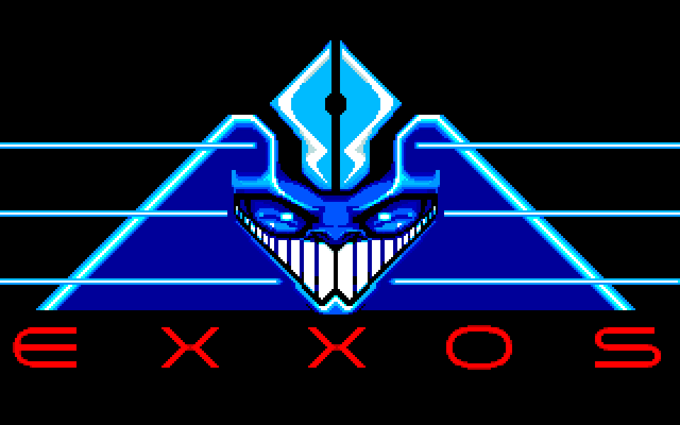 Gamrok's tweet photo. Glory to the god Exxos! 😈 

One of my favorite video game company logos ❤️

#Exxos #EreInformatique #CryoInteractive #RetroGaming #PixelArt https://t.co/E0Jf2ifZ4y