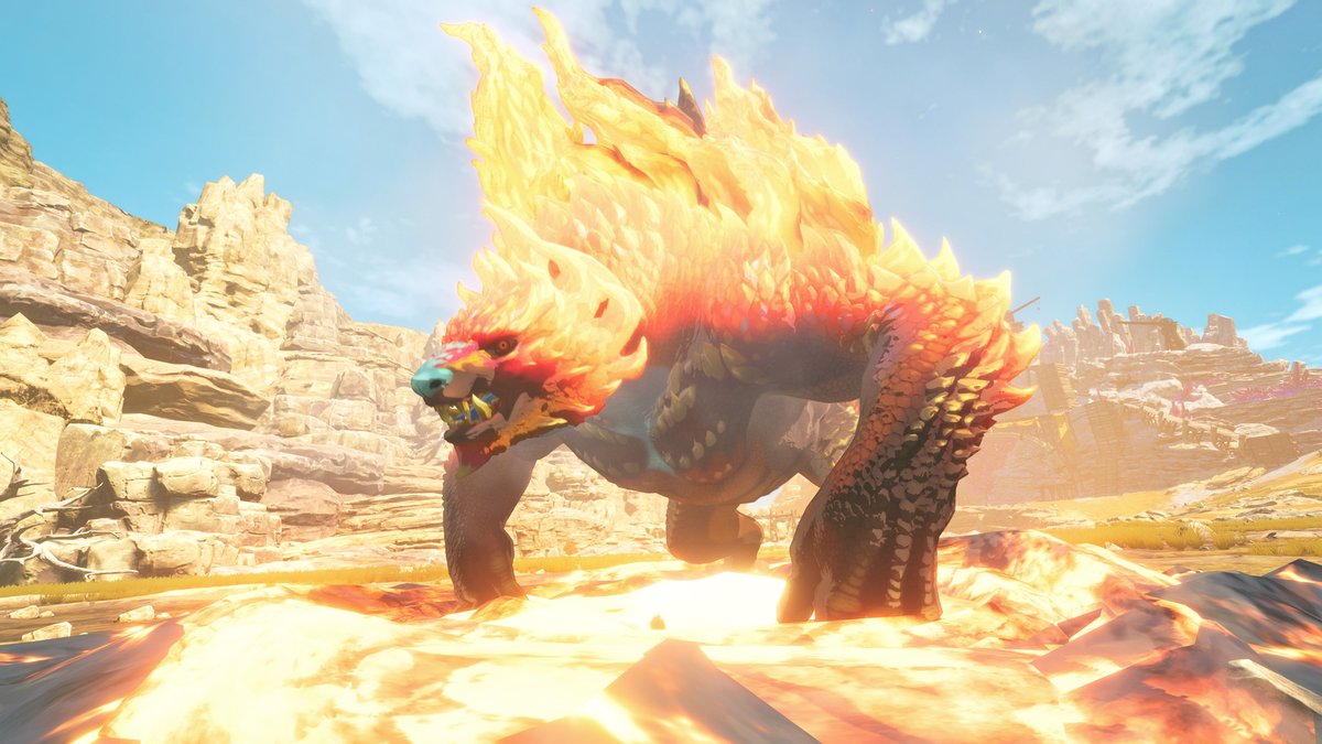 『モンスターハンターワイルズ』のメインモンスター「アルシュベルド」や、「赫猿獣 アジャラカン」が『モンスターハンターストーリーズ3　～運命の双竜～』に登場！
【予約受付中】予約はこちら：monsterhunter.com/stories3/ja-jp…
#モンハンストーリーズ3 #MHST3 #モンハンワイルズ