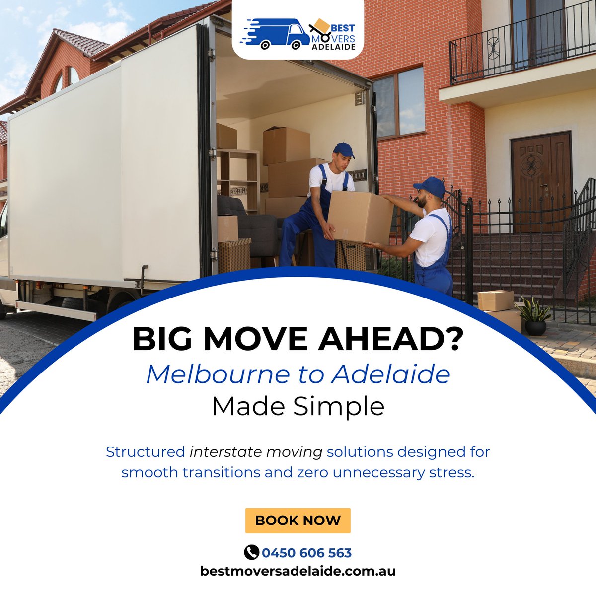 movers_adelaide's tweet image. Planning an #interstaterelocation from Melbourne to Adelaide? Let the professionals handle it.
At #BestMoversAdelaide, we provide structured, reliable &amp;amp; stress-free #interstatemoving solutions designed for #smoothtransitions.

📞 Call Now: 0450 606 563
🌐 saerly.com/dcDVoCzb