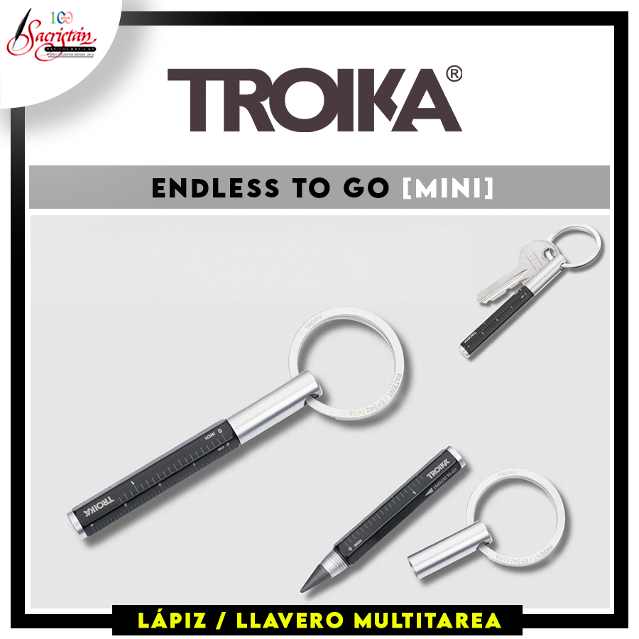 Sacristan1915's tweet image. 📝 Descubre el Nuevo #Lápiz/#Llavero “Multitarea” #Troika ENDLESS [Mini], perfecto para #carpinteros, #albañiles y #constructores ✏️ 📐

📍C/ Mayor, 27 (#Madrid) 
 🌎 sacristan.com
 📲 654 33 51 96 (Pedidos) 
 #Papelería #Escritura