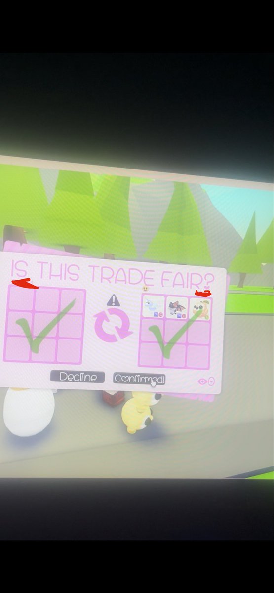 YourXyy's tweet photo. Traded with someone on tiktok! Her tiktok is @ 0xzy9 I sent her 7 dollars cashapp first and she gave me the adopt me pets secondly. Thank you again!! This was also on February 22,2026. https://t.co/r9G97BaOyQ