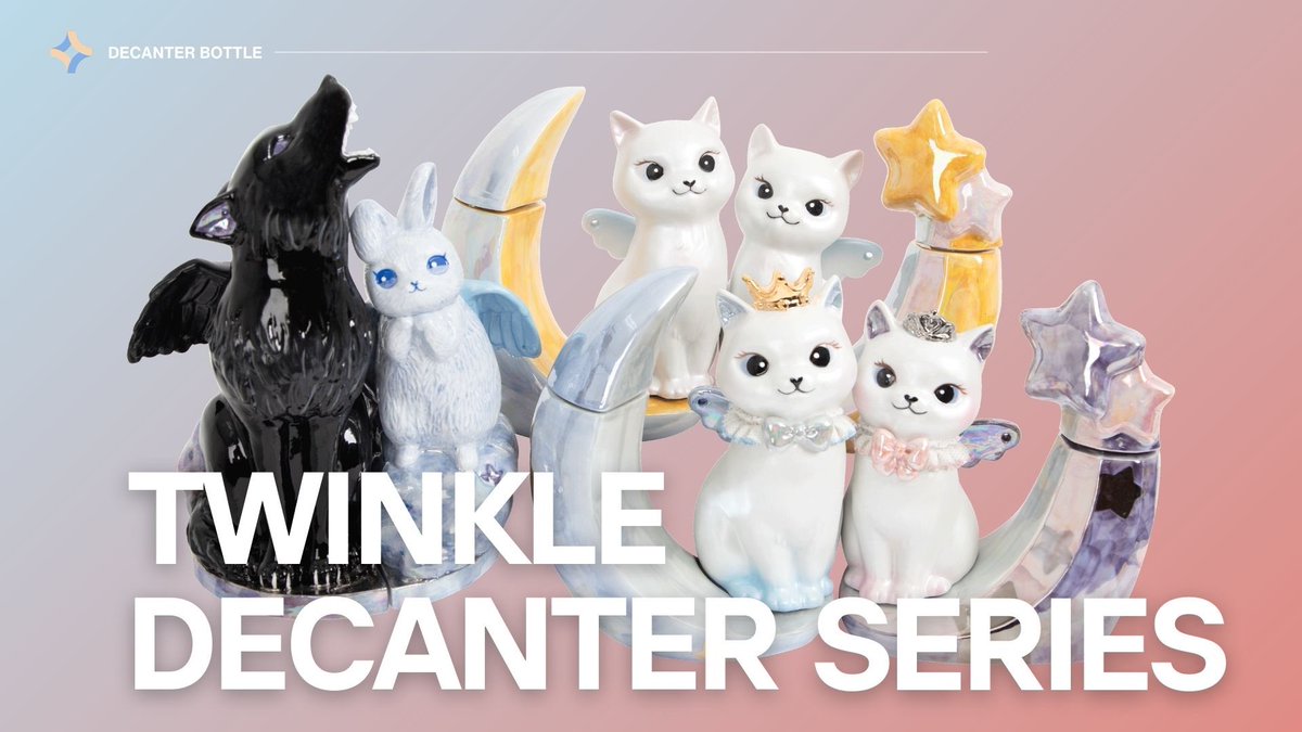 トゥインクルデキャンタシリーズ💫 (@TwinkleCats_) / Posts / X