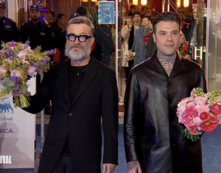 cla14ree's tweet photo. Son come teeee,
sei come meeee. 💐
#Sanremo2026 https://t.co/ekIarwggW7