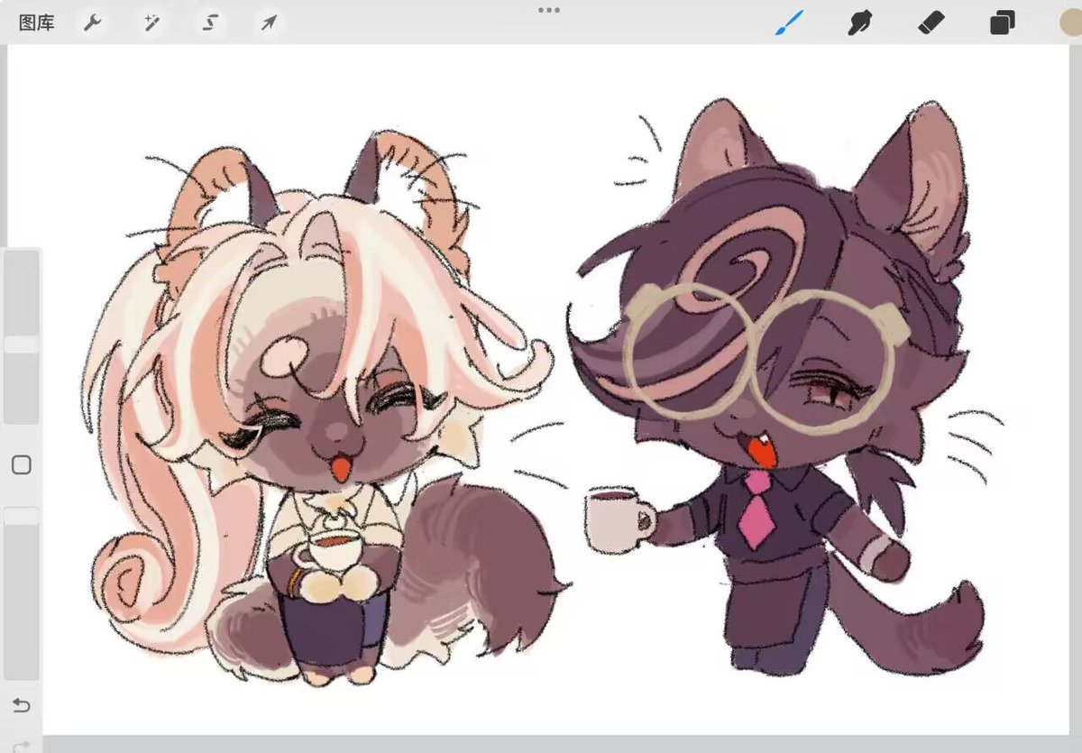 ☕️🐱🐱
