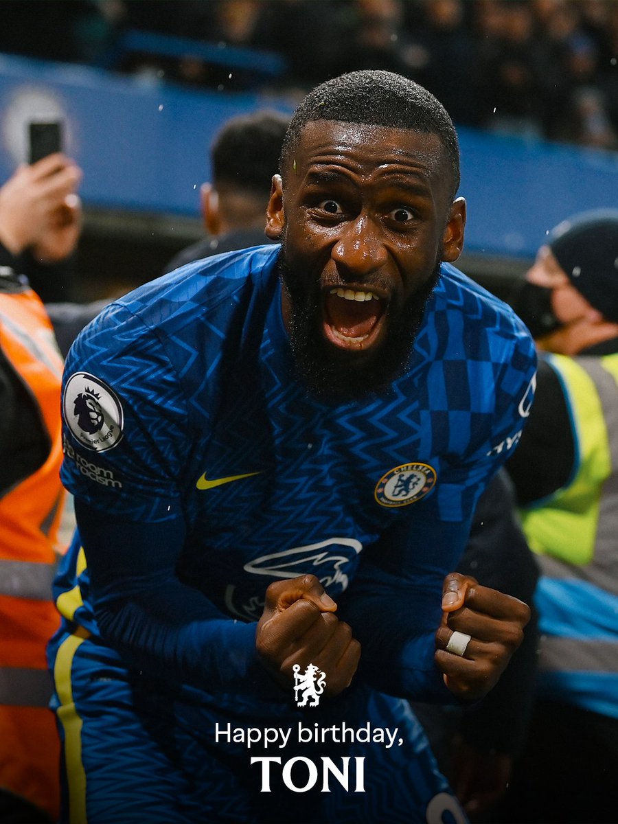 Happy birthday, Antonio Rudiger!