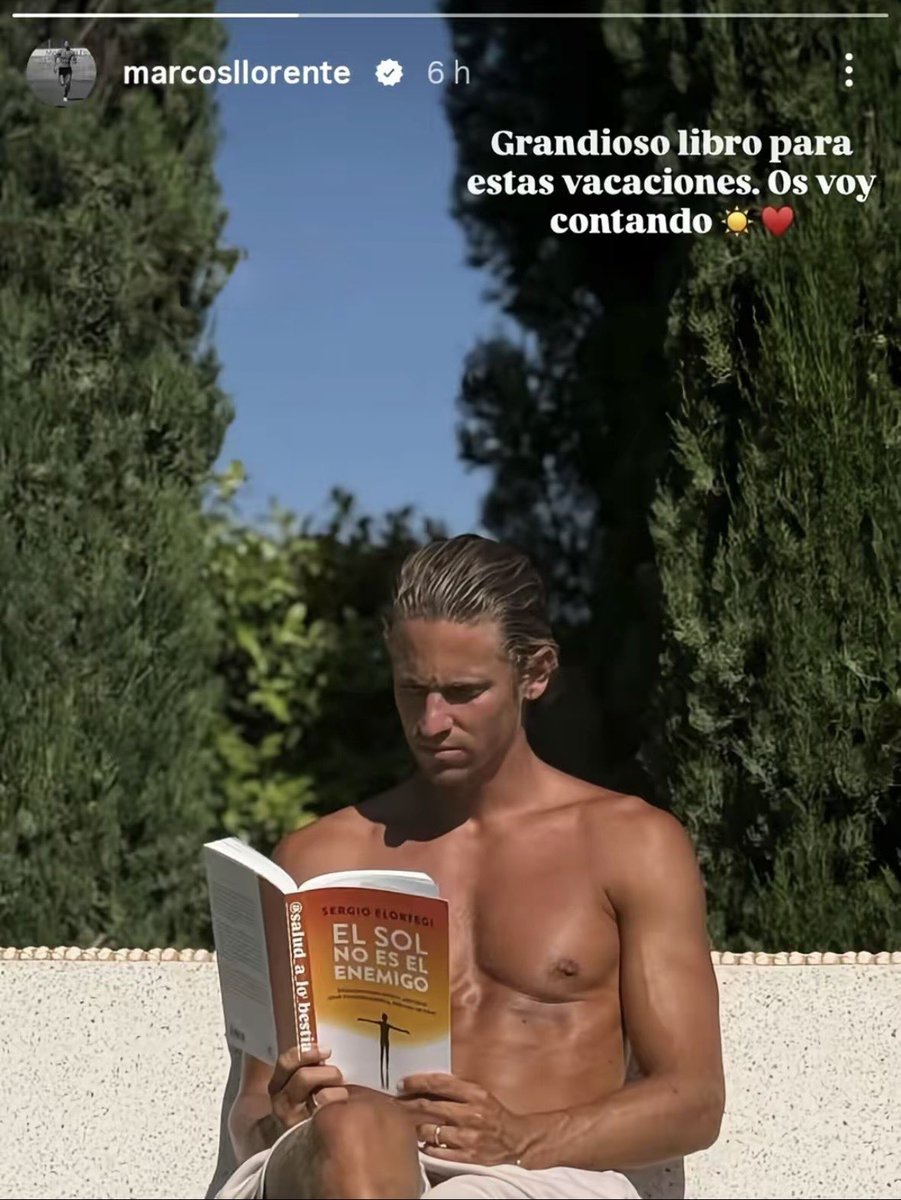 Desde que no llueve soy este: