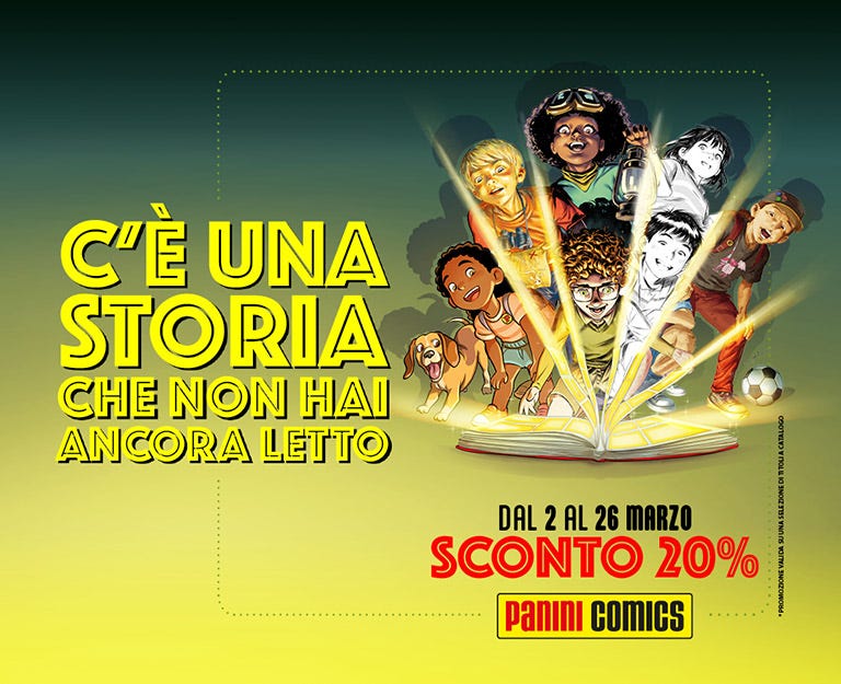 Torna il mese di sconto 20% di Panini Comics Italia! 💥♥️ panini.it/shp_ita_it/pro…
