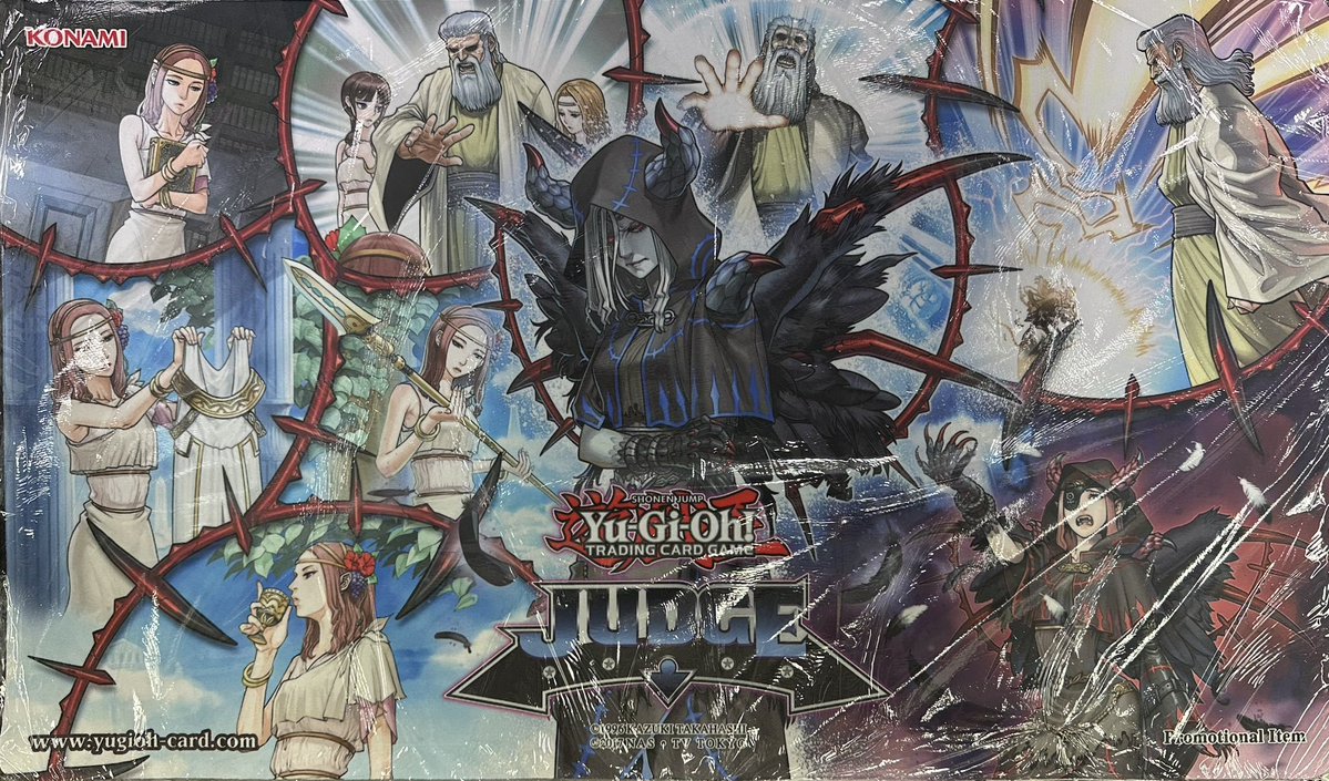 遊戯王 プレイマット⑤】 優麗なる霊鏡姫 ￥25,000- 禁じられた 失楽の