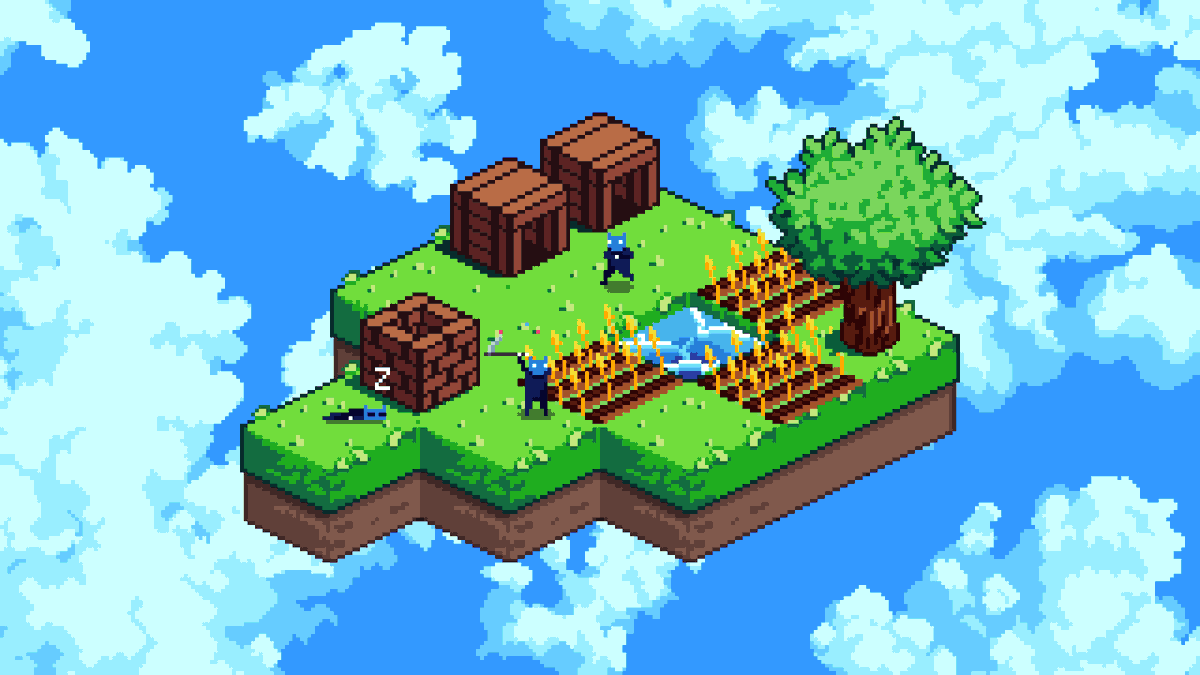SuperSheaff_'s tweet photo. theres always one cloudling slackin'

#pixelart #godotengine #indiedev https://t.co/bItNKFlLHU