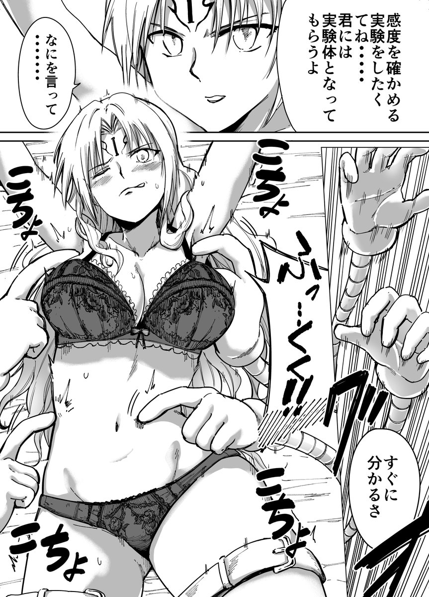 【くすぐり漫画】(1/2)
BLACK CAT セフィリア=アークス
#くすぐり #BLACKCAT 