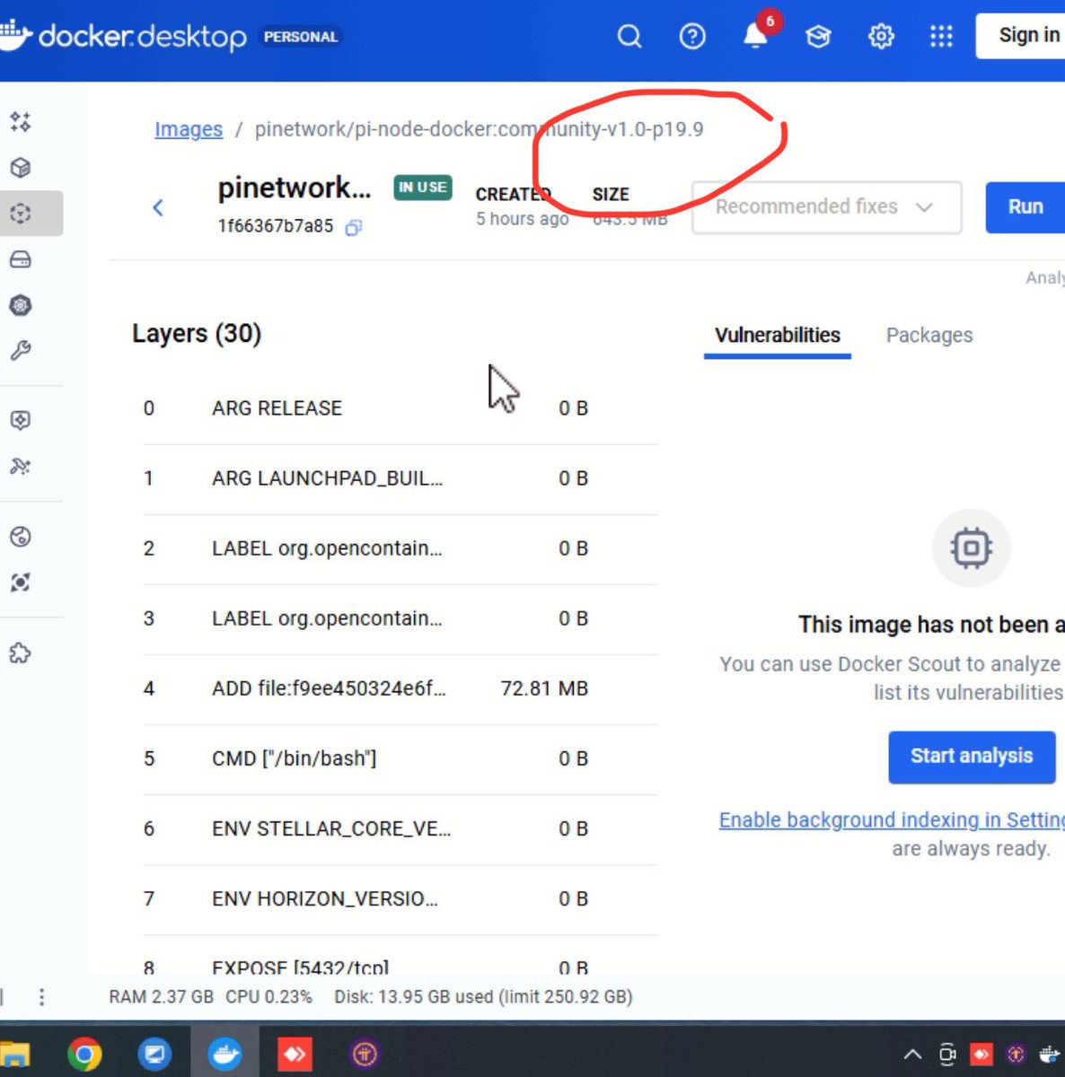 Flexl0y's tweet image. ⚙️ Pi Node Update

📦 Repository:
pinetwork/pi-node-docker

🆕 Image Version:
nunity-v1.0-p19.9

✅ Make sure your node is pulling the latest image to stay synced with Version 19.9 and ensure optimal performance and stability.

#PiNetwork #PiNode #Docker #Blockchain #NodeUpgrade