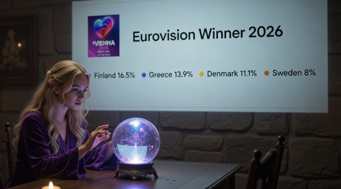 I used to think Polymarket was only about predictions on Trump, Champions League matches, geopolitics, and Bitcoin prices.

Then I realized there are actually tons of markets on topics I genuinely care about.

I found a market on the Eurovision 2026 winner - a pretty clear