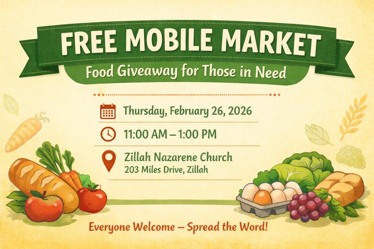 Our community takes care of each other and if you know someone who could use a little extra support with food this month, Second Harvest is bringing a Mobile Market to the lower Yakima Valley. No cost. No judgement. Just community helping community.

#FoodAccess #MobileMarket