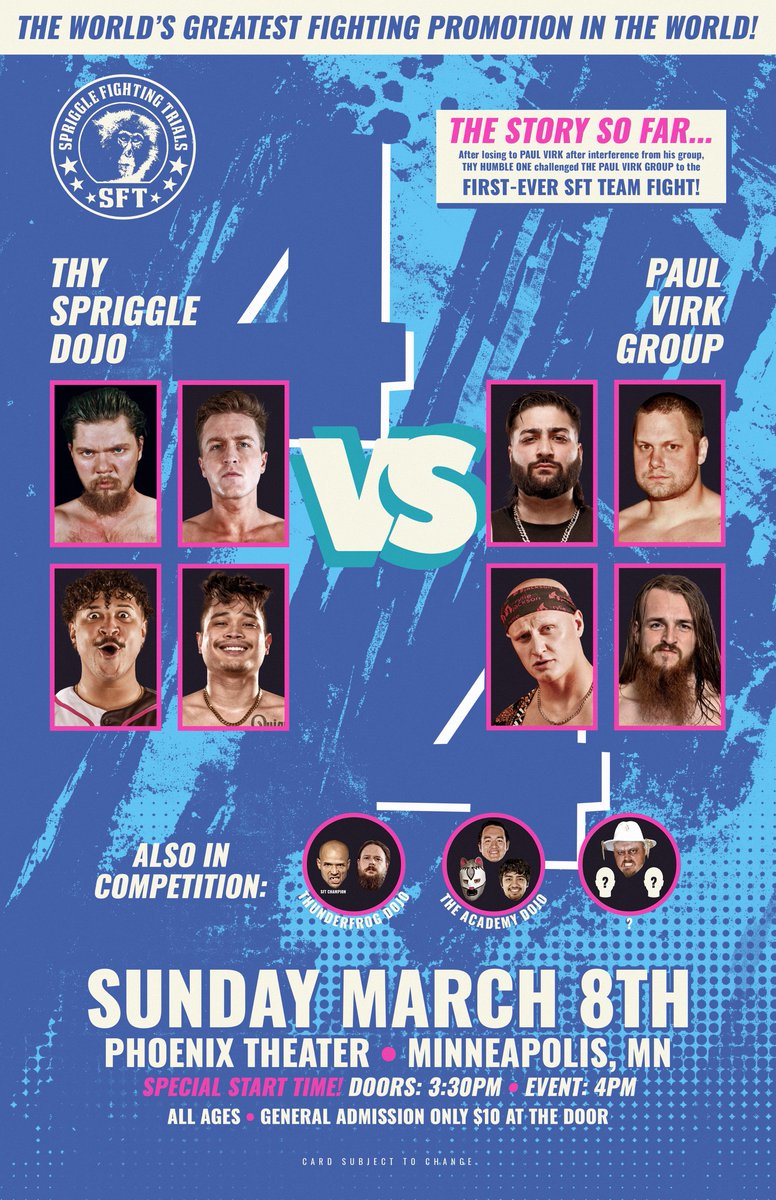 SPRIGGLE FIGHTING TRIALS tweet media