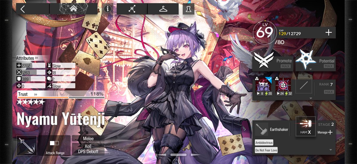 Panalee's tweet photo. @creepy_himecchi Everyone max and all masteries! https://t.co/xVltxdCZLh