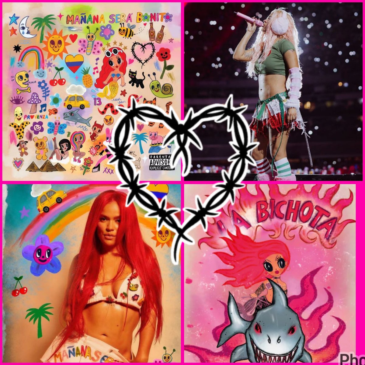 LeonK2106's tweet image. #30DiasConKarolG
#Dia6 𝑢𝑛 𝑒𝑑𝑖𝑡 𝑝𝑜𝑟 𝑒𝑙 𝑎𝑛𝑖𝑣𝑒𝑟𝑠𝑎𝑟𝑖𝑜 𝑑𝑒 𝑀𝑆𝐵 🌺🦈🌈✨💖 𝑢𝑛 𝑎𝑙𝑏𝑢𝑚 𝑖𝑛𝑜𝑙𝑣𝑖𝑑𝑎𝑏𝑙𝑒 😍🙌 @karolg 🧡🔥🍒
@bichotarecords @bichota_mexico 🇲🇽💚🤍❤