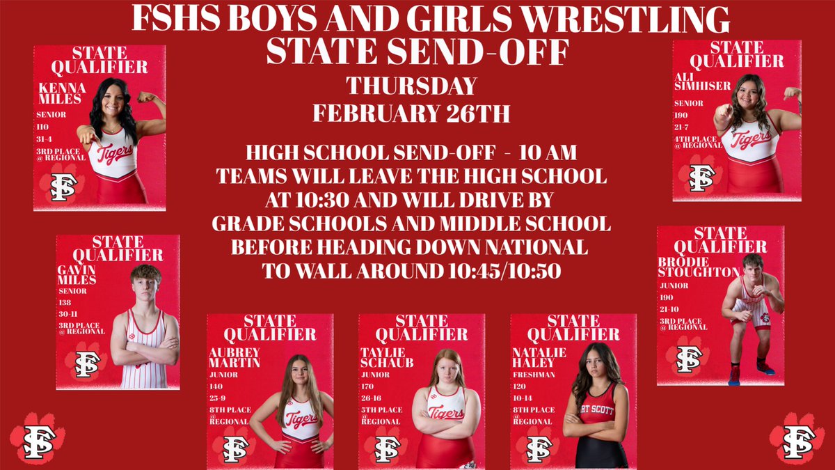 FS Tiger Athletics tweet media