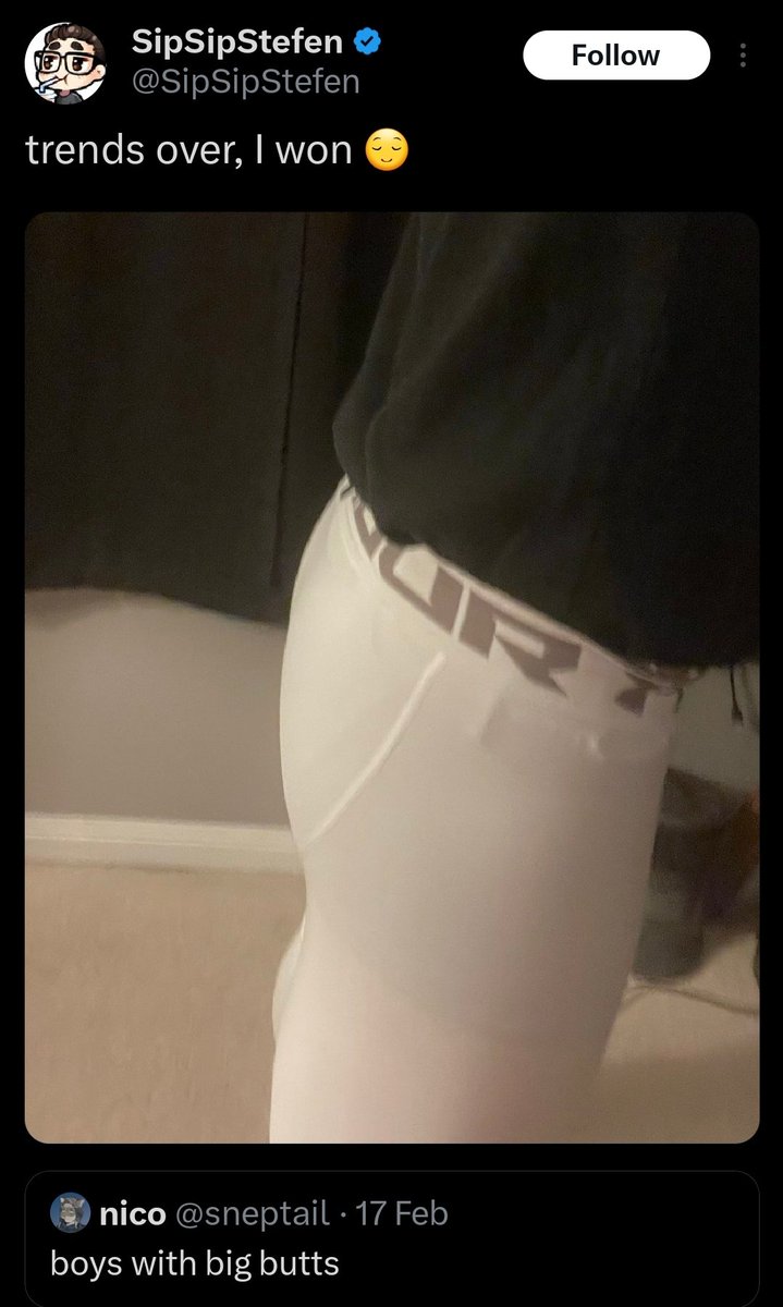 "have a fat ass if nefer tanked"

me