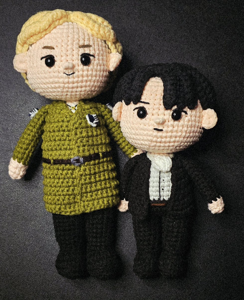 💌📨幸せのパッケージが来た❣ Custom eruri amigurumi by
