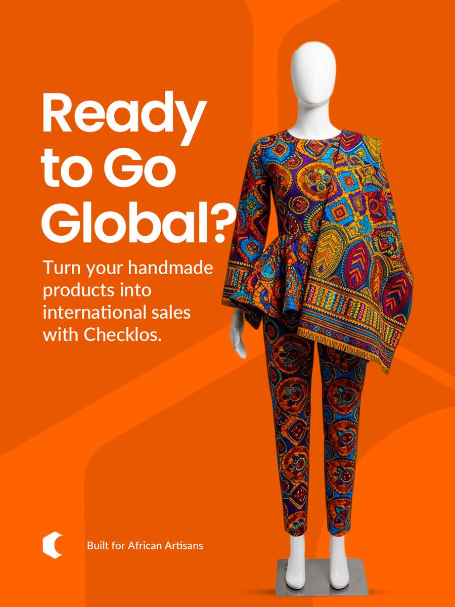 Checklos__'s tweet image. Still searching for a way to go global?? 

With Checklos, you can turn your handmade products into international sales. 
#Checklos #InternationalSales #Global