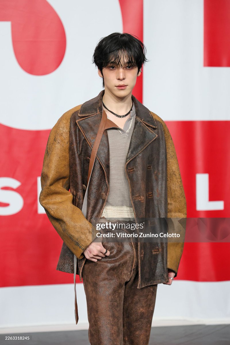 [📷] YUNHO attends the Diesel fashion show during the Milan Fall/Winter 2026/2027 Fashion Week

Photo by Vittorio Zunino Celotto

YUNHO AT MILAN FASHION WEEK
#YUNHO #윤호
#Diesel #DieselFW26
<a href="/ATEEZofficial/">ATEEZ(에이티즈)</a> <a href="/DIESEL/">Diesel</a>