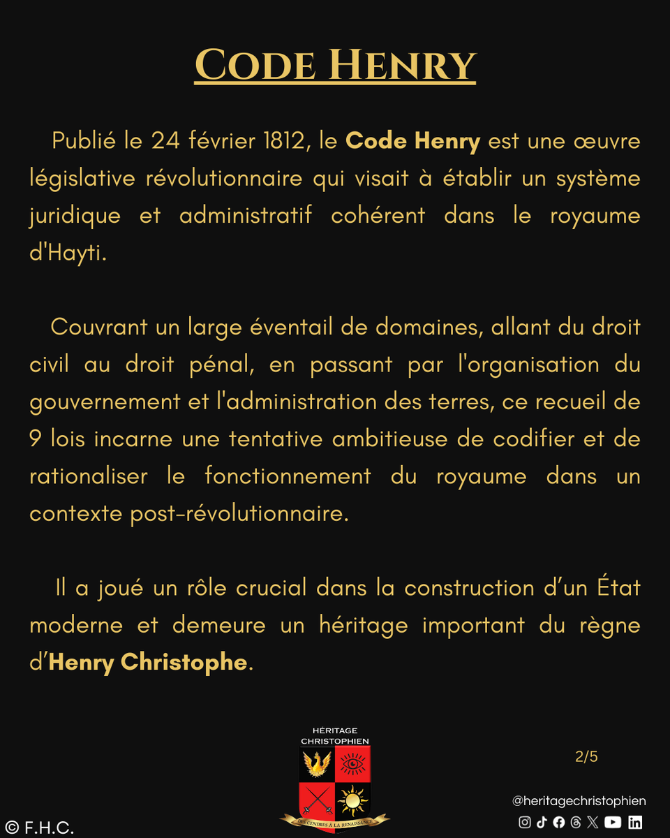 Fondation Héritage Christophien tweet media