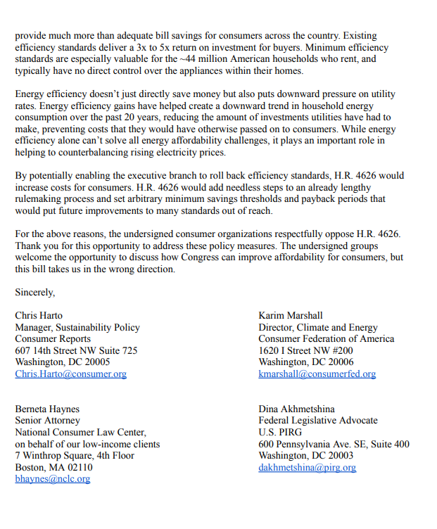 Appliance Standards tweet media