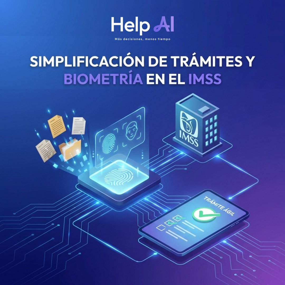 ¿Vas a realizar trámites ante el IMSS? La biometría es ahora tu identificación oficial. 👤📲 Cambio crítico para trámites presenciales, es obligatorio el uso de la CURP con datos biométricos para el representante legal. 🔗 help-ai.mx/blog-ia-legal-…

#IMSS #Compliance #Biometría