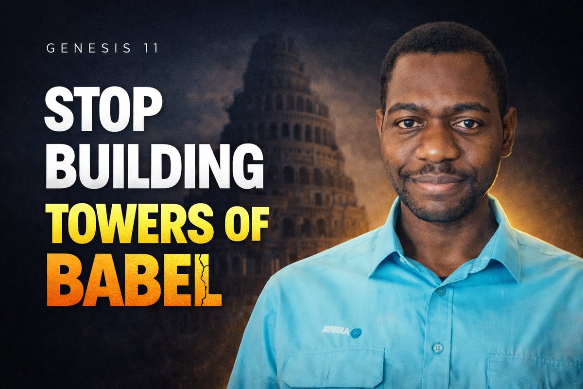 EndowedKadjas's tweet photo. Stop Building Towers of Babel! #ekklesia #church https://t.co/k4Z5vpkzDm