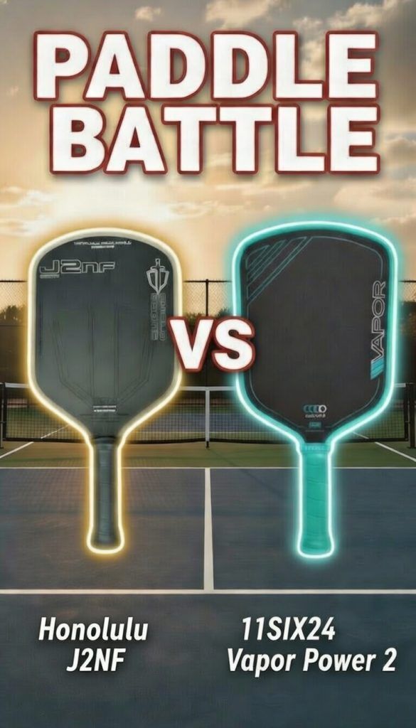 PADDLE BATTLE #1: Honolulu J2NF vs 11SIX24 Vapor Power 2 Review: Best Foam-Core Paddle? pickleballrookie.com/honolulu-j2nf-… #pickleball