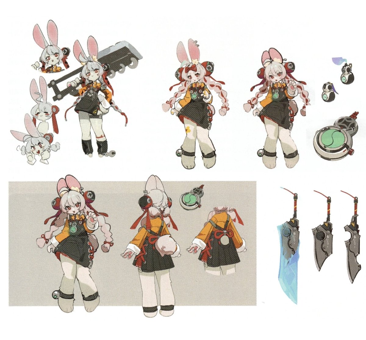 Zhao Concept Arts 🐰 

#ZenlessZoneZero #ゼンゼロ #ZZZ