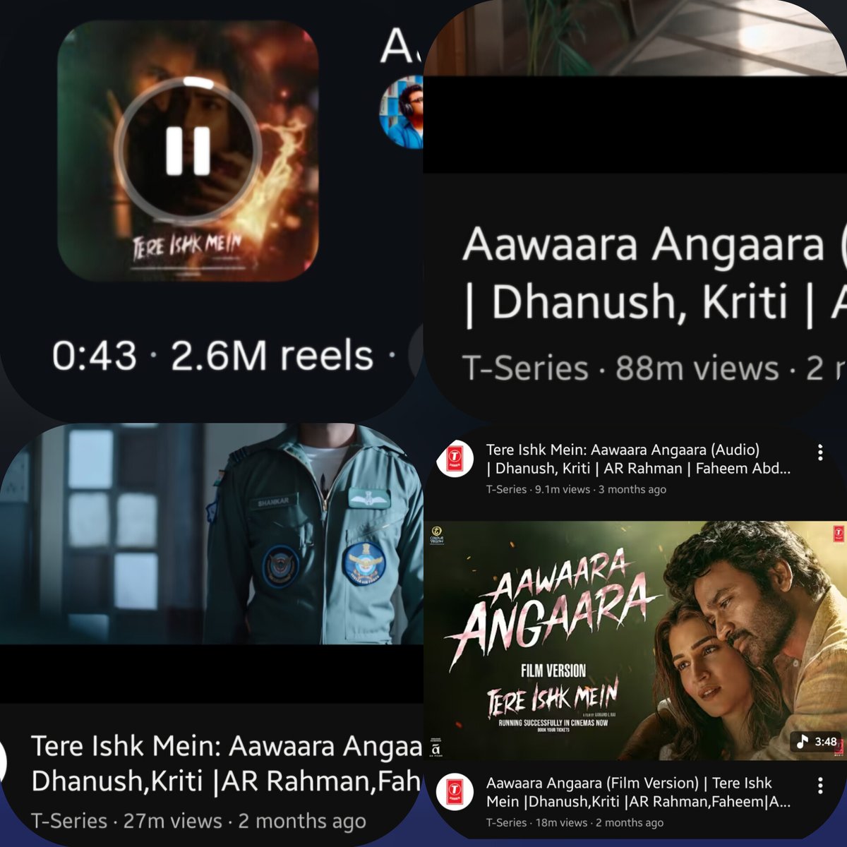 Engineer_Prady's tweet photo. #AawaaraAngaara

2.6M IG Reels
150M+ cumulative YT views
~50M streams on Spotify with traction of 0.3M daily streams. 

All this in just 2 months: no hook step, no “mass hero” push.

All hail #ARRahman.
After a few months, wait for an ignorant to come and ask, “When was the last hit of ARR?”