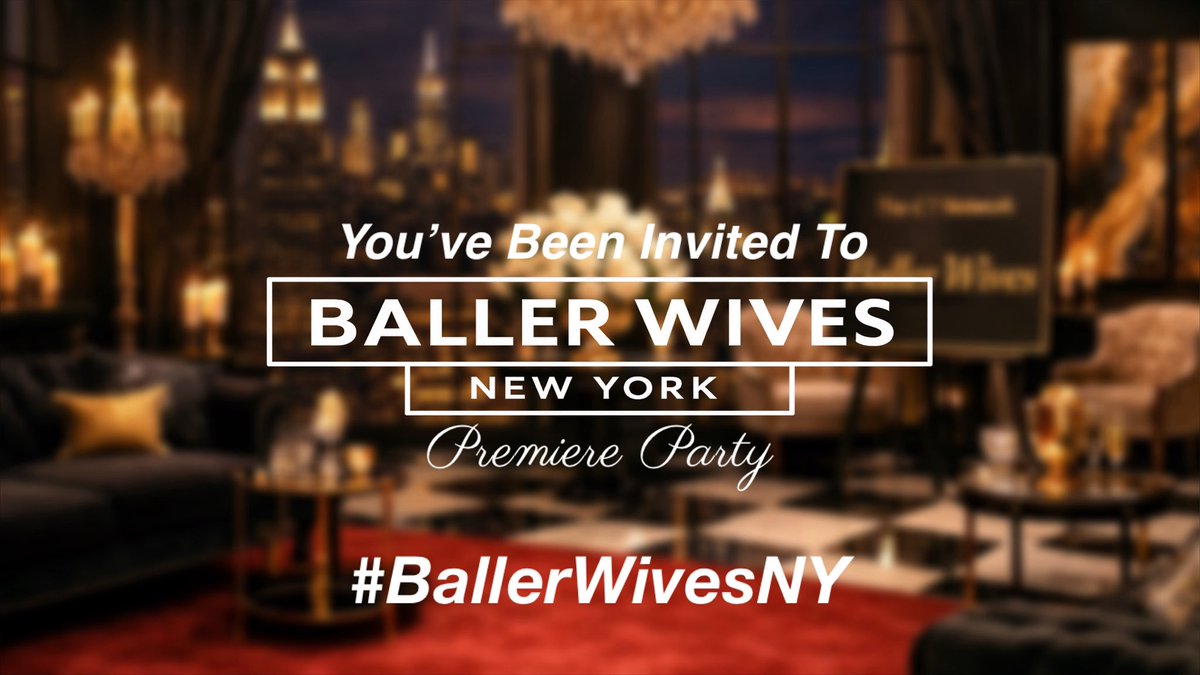 Join Us Tonight at 7pm EST as we welcome back the Flagship Series. #BallerWivesNY 

🧵Look Below To Save The Red Carpet
